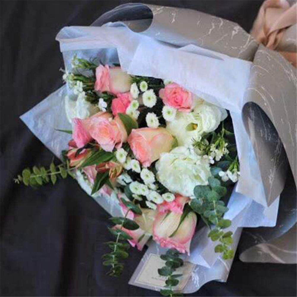 1PC//Pack Marble Pattern Wrapping Paper Scrapbook Crafts Bouquet Wrapping Paper A
