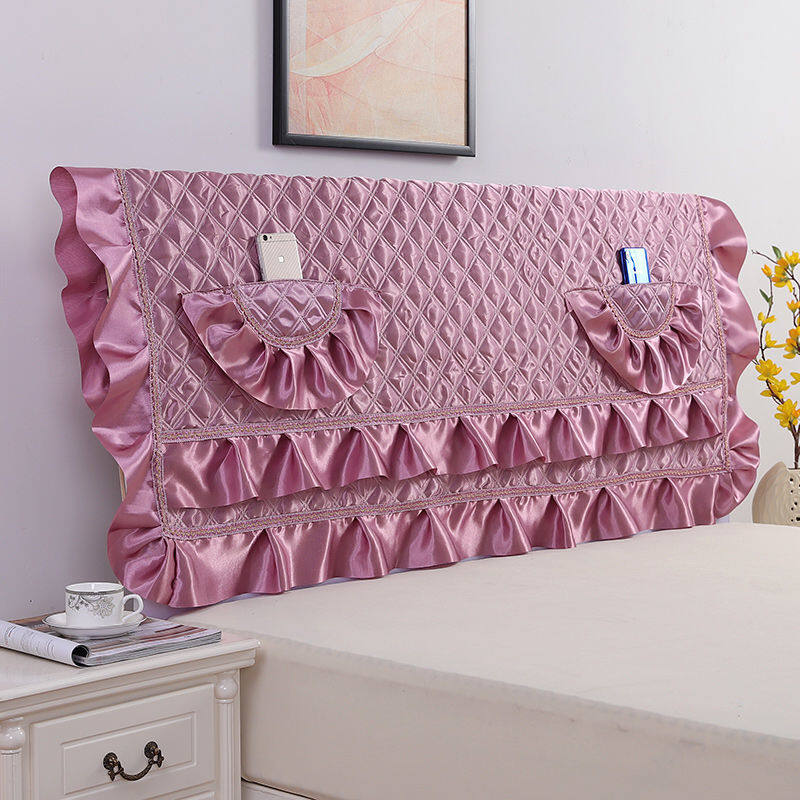 All-inclusive Household Wooden Bedside Cover Bedroom Thickened Washable Bedside Dust Cover Dirt-resistant Multi-functional Quilt Cover
