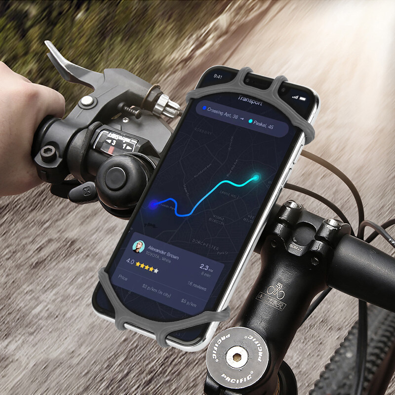 silicone mobile holder for bike