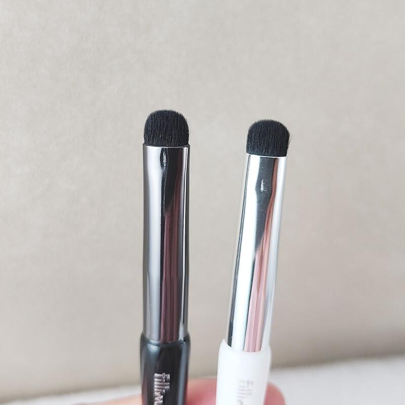 1Pc Lipstick Blending Makeup Brushes Precision Eyeshadow Make Up Brush Domed Small Portable Lip Brush With Case 931 Synthetic Ha