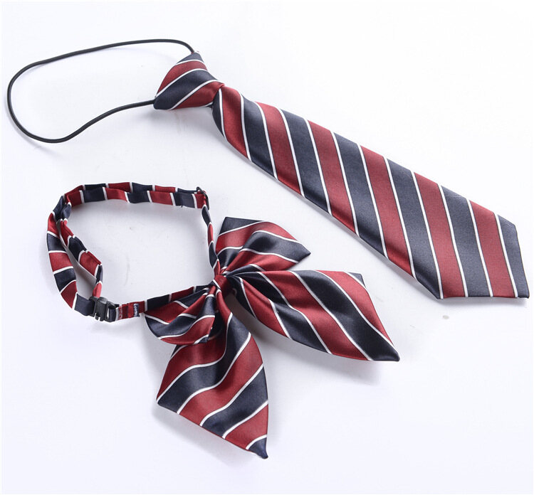 Children's Tie Male and Female Bow Tie Bow Tie Primary School Student Kindergarten Class Uniform School Uniform Tie Set Bow Tie