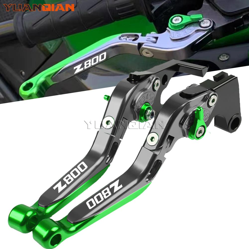 For Kawasaki Z800 Eversion Z800E 2013 2014 2015 2016 2017 Motorcycle Extendable Adjustable Z800 Brake Clutch Levers Handle Bar