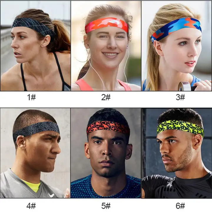 Oem Mens Headband Sweatband Headbands For Sports Running
