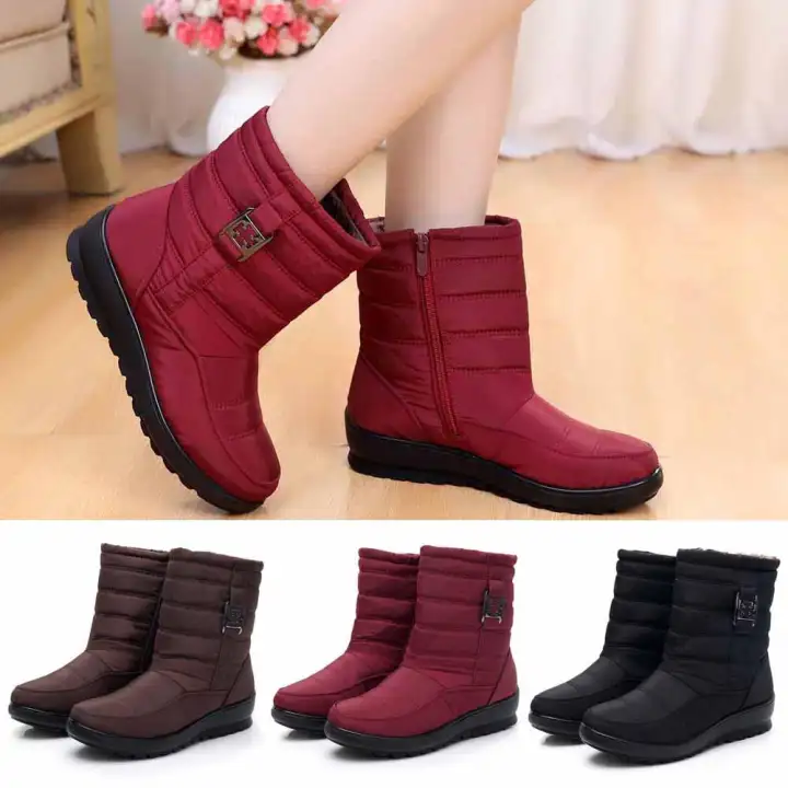 lazada winter boots