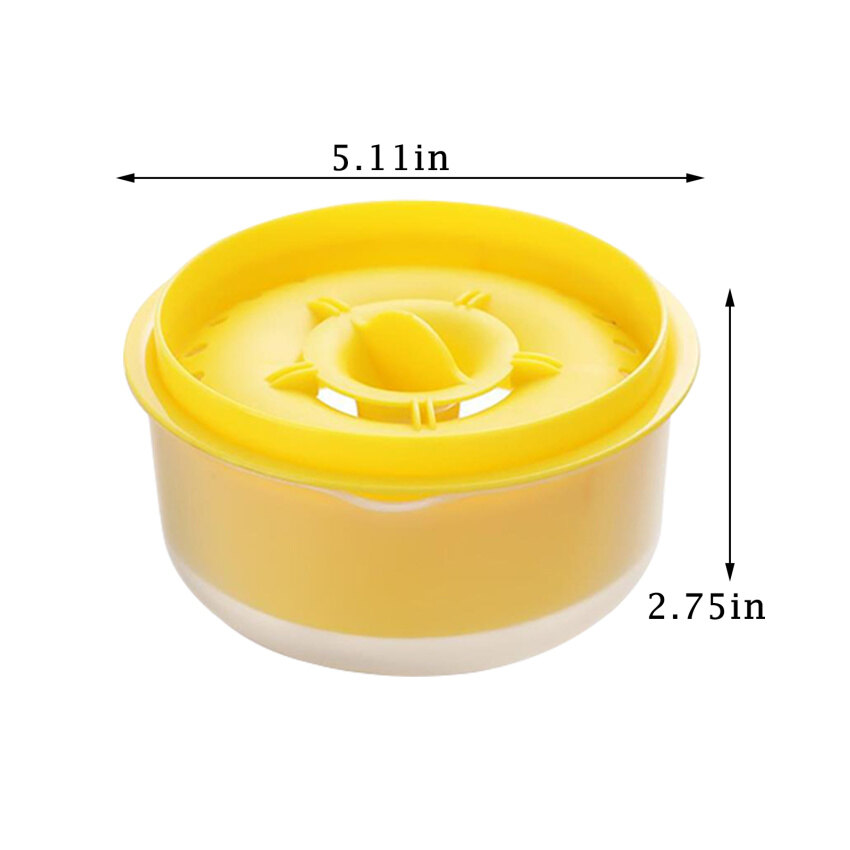 6 Eggs Egg Separator,Egg White And Yolk Separator, Egg White Filter,For Home Kitchen