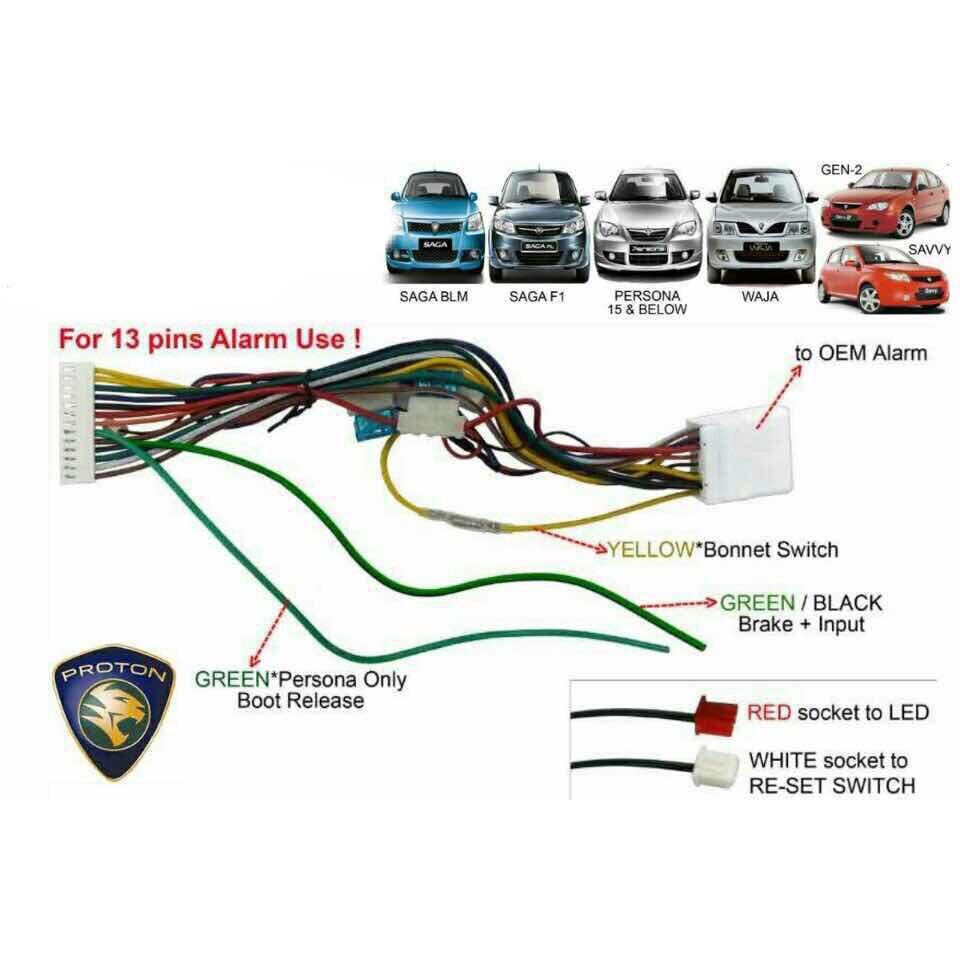 Wiring Diagram Radio Kereta Wira - Wiring Diagram and Schematic Role