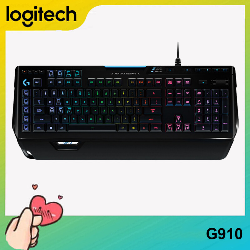 [Ready to Ship] Logitech G910 ORION SPECTRUM RGB Mechanical Gaming Keyboard For PC Laptop Computer Singapore