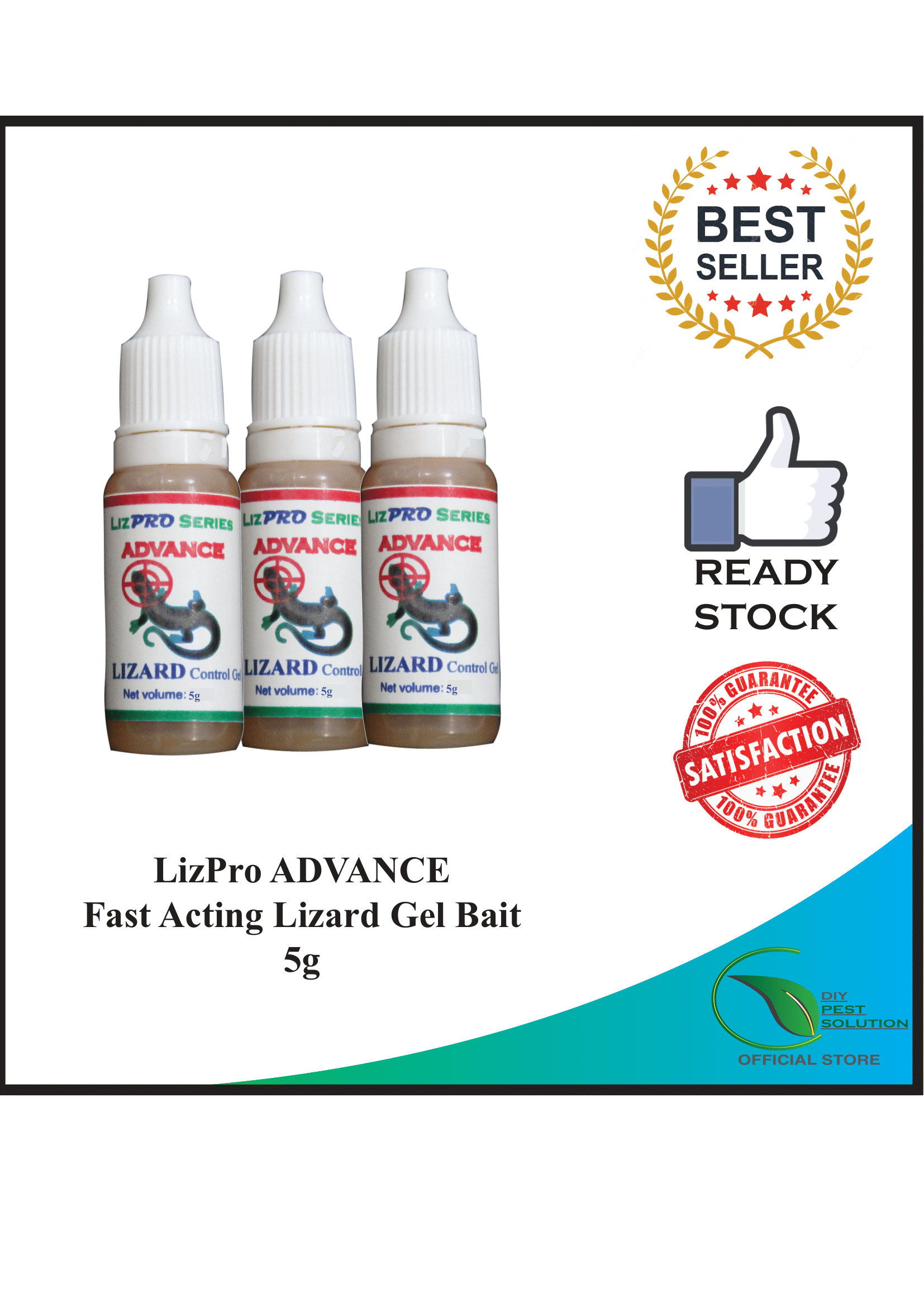 LizPRO ADVANCE Lizard Control Gel 5g Lazada