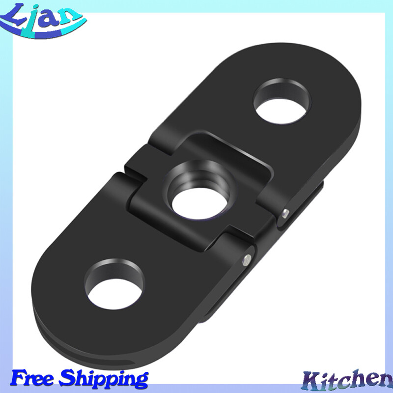 Metal Folding Magnetic Replacement Base Dual Interface 1/4 Thread Hole Tripod Mount Adapter Compatible For Gopro 10/9/8/max Action Camera
