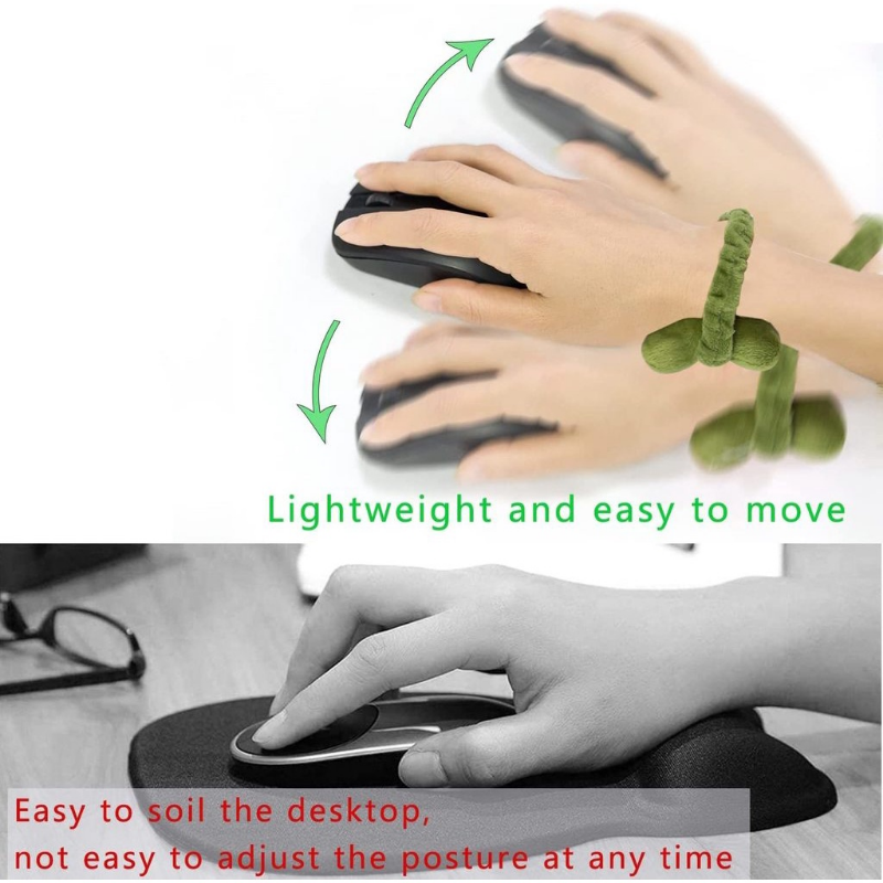 Mini Bảo Vệ Cổ Tay Miếng Đệm Hỗ Trợ Có Thể Tự Do Di Chuyển Bảo Vệ Cổ Tay Gối Máy Tính Văn Phòng Bàn Phím Chuột Laptop Máy Tính Trò Chơi Bảo Vệ Cổ Tay