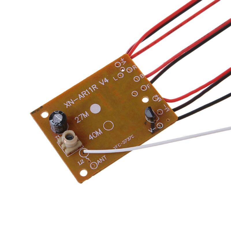 5CH 27Mhz Remote Controller Unit Receiver Board+Remote Control For Tank Car Toy Radio System for 130 Motor 6V 5V