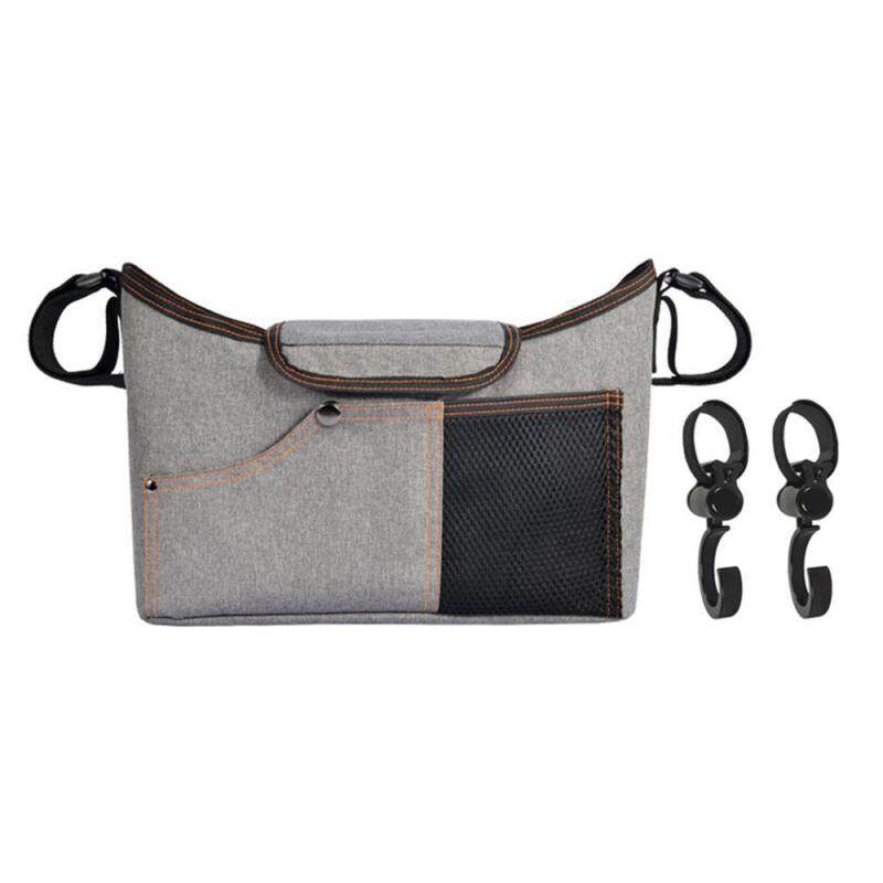 SilyNew Baby Stroller Organizer Bag with Changing Pad and Large Storage Diaper Bag for Universal Stroller Accessories Singapore