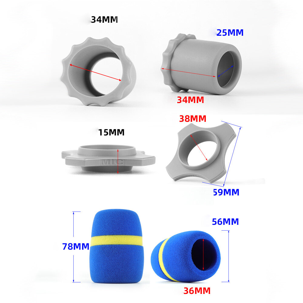 Vỏ bọc xốp mic xốp Micro