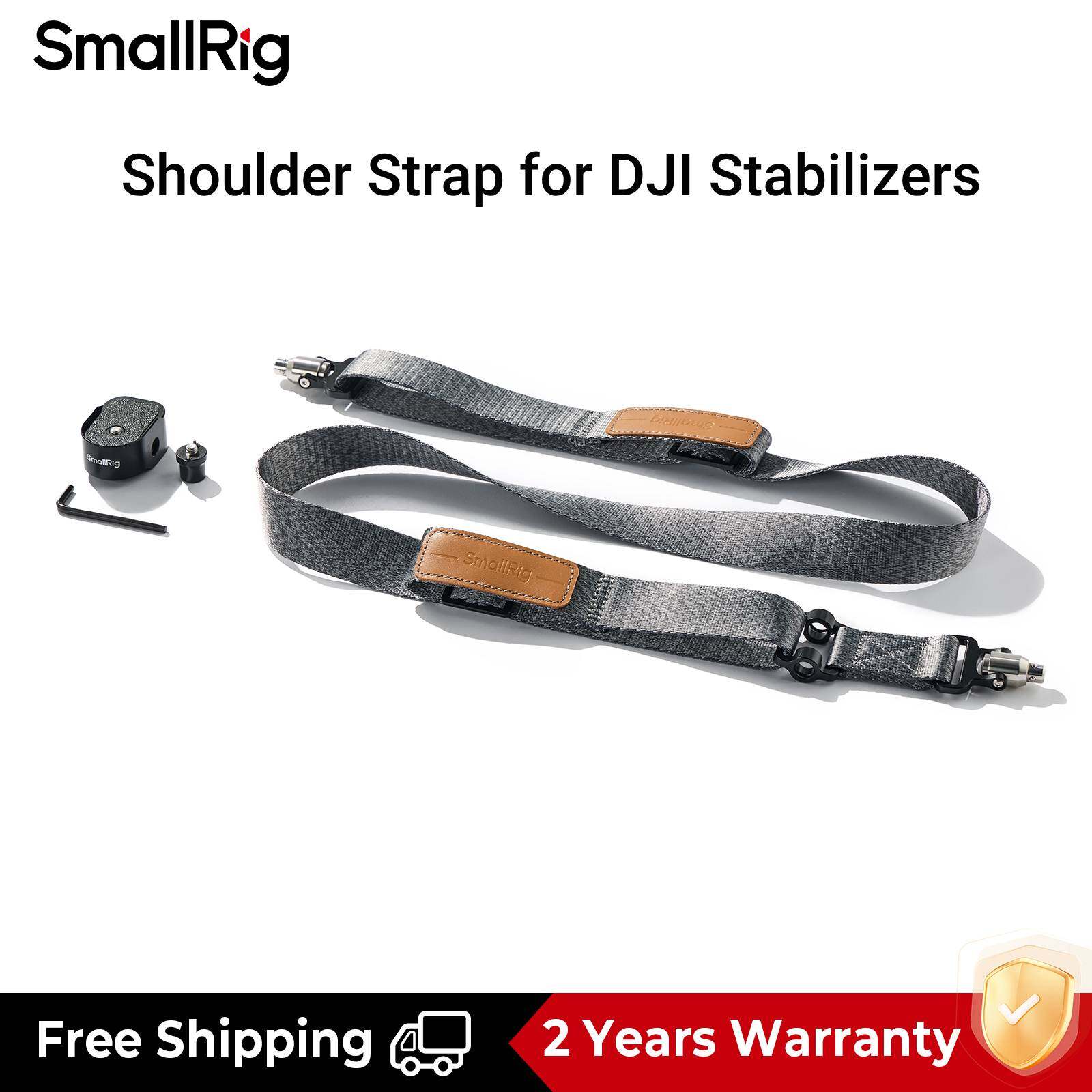 SmallRig Dây đeo có thể điều chỉnh tay cầm chống rung Handgrip với trọng lượng-giảm dây đeo vai cho DJI RS 3 / RS 3 Pro / RS 2 cho góc thấp bức ảnh 4383 / 4118