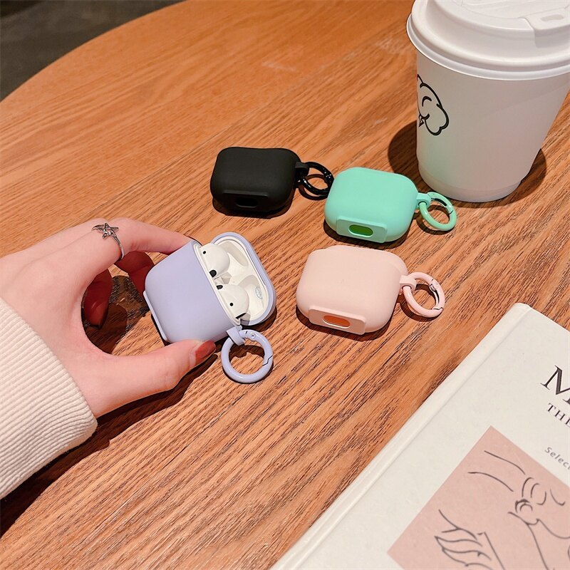 READY STOCK! Macaron color scheme for Pro 4 Soft Earphone Case Cover
