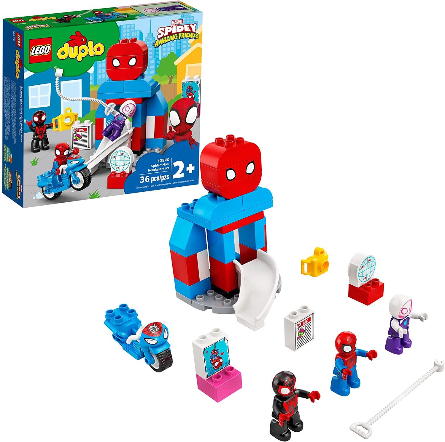 spiderman and friends superhero playset