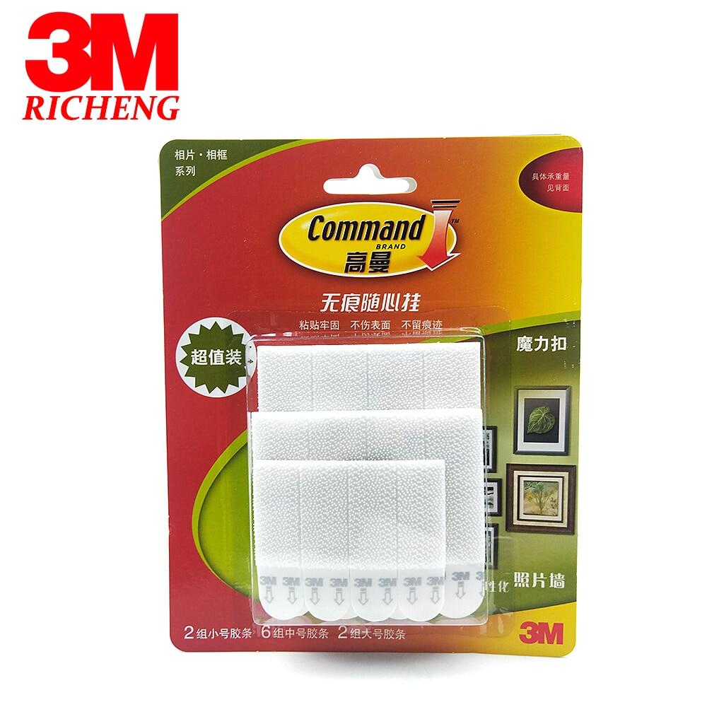 Command 3m Adhesive Picture Hanger Damage-free  Small/medium/large Size/valued Packing