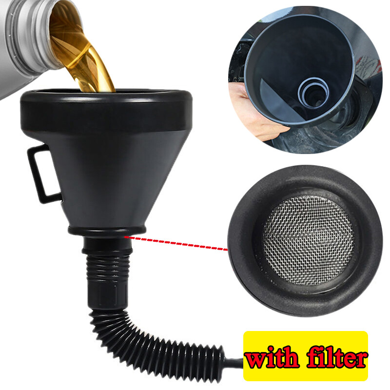 Hot 🔥Engine Refueling Funnel with Filter for Car Truck Motorcycle