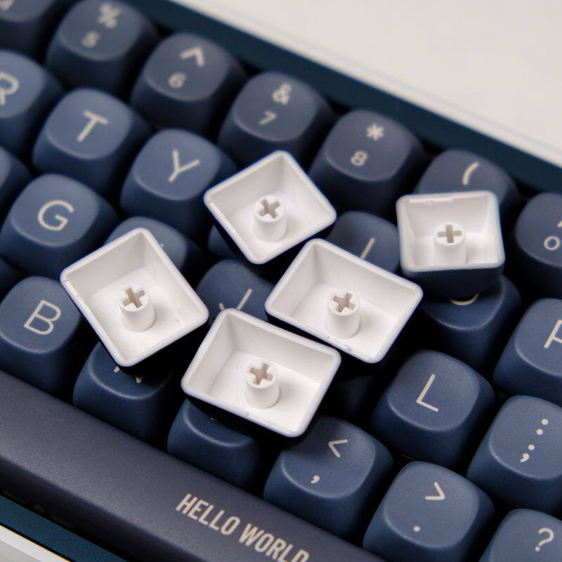 【Keycap only】gmk Keycap đen Lập Trình Viên 126 phím Moa hồ sơ PBT thăng hoa cho công tắc Cherry MX Bàn Phím Cơ RK61/Anne Pro 2/gk61