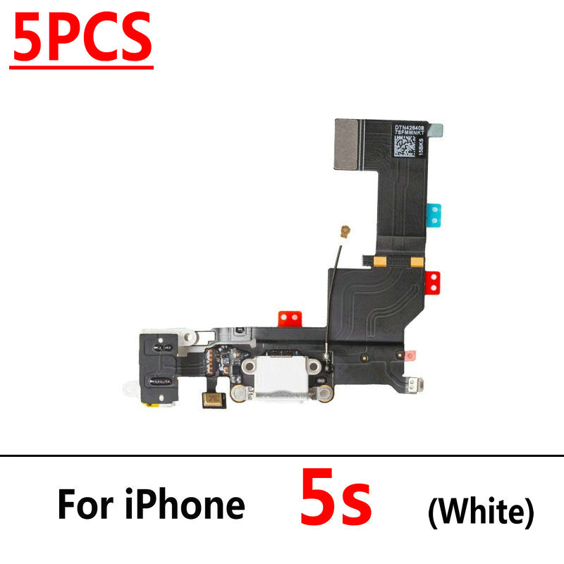 thumbnail image 2 of IPhone 5S OEM Dock Connector Port & Microphone Flex Cable Replacement With Tools, Black 2 of 4