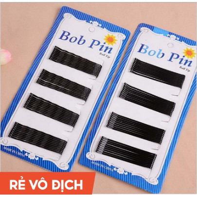 Set 60 Hoặc 36 Cây Kẹp Tăm Đen Bob Pin Cao Cấp