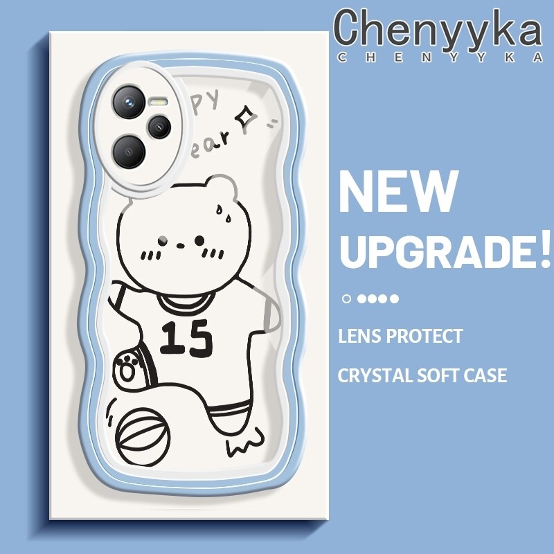 Chenyyka Ốp Lưng Cho Realme C35 Narzo 50A Prime Ốp Lưng Điện Thoại Chống