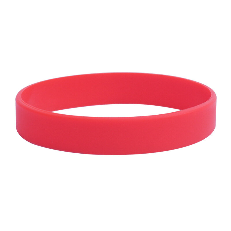 Wholesale casual sports bracelet silicone rubber cuff bracelet flexible wrist strap men women bangles