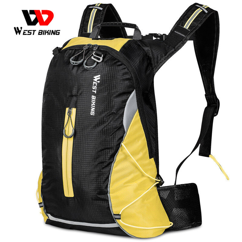 WEST BIKING 16L Ultra Light Bike Bag Waterproof Portable Hydration Bag Cycling Hiking Mountain Cycling Bag  Bike Accessories Mountain Bike