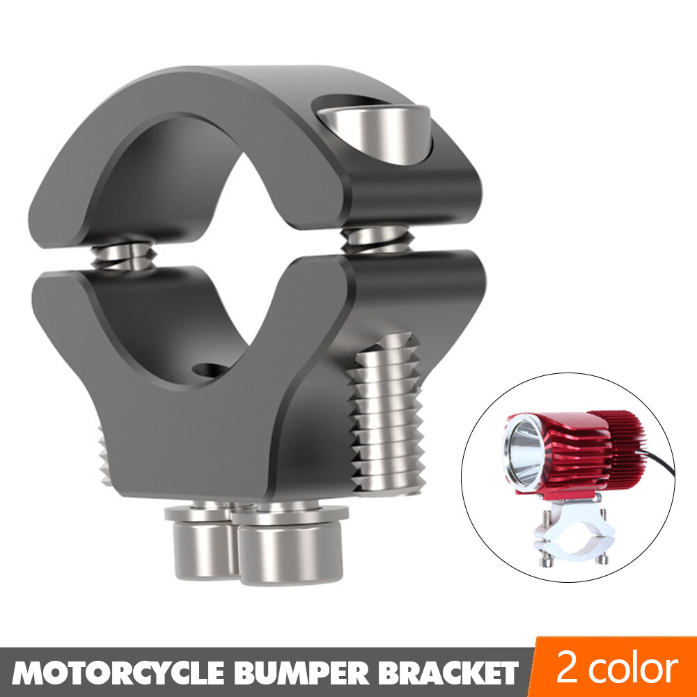 JaneDream 1Pc Aluminum Motorcycle Headlight Spotlight Mount Fixed Clamp Bracket Clip Accessories