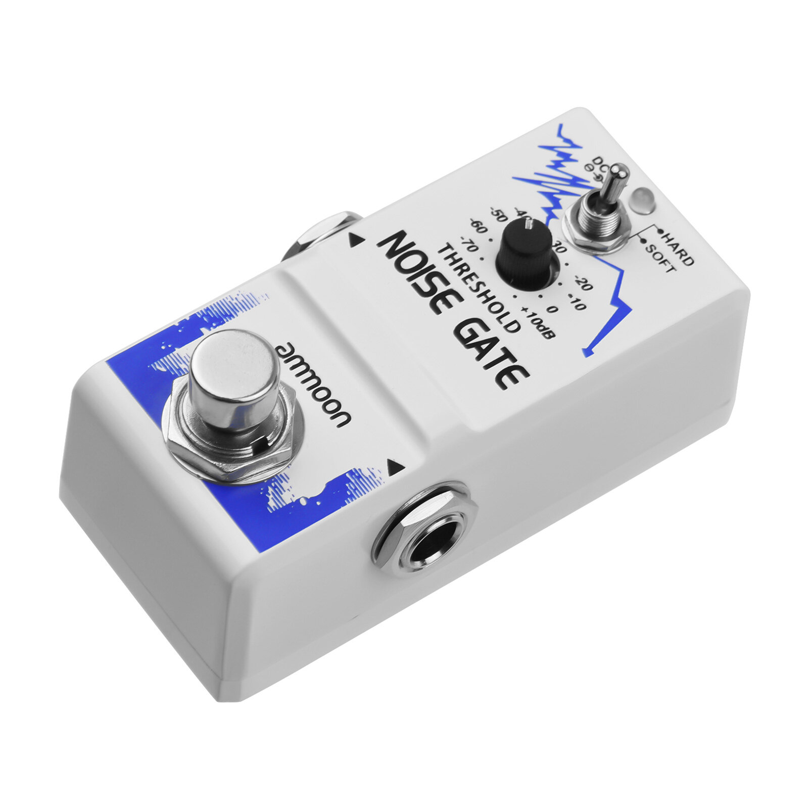 [ammoon]Single Noise Gate Guitar Effect Pedal True Bypass Zinc Alloy Shell
