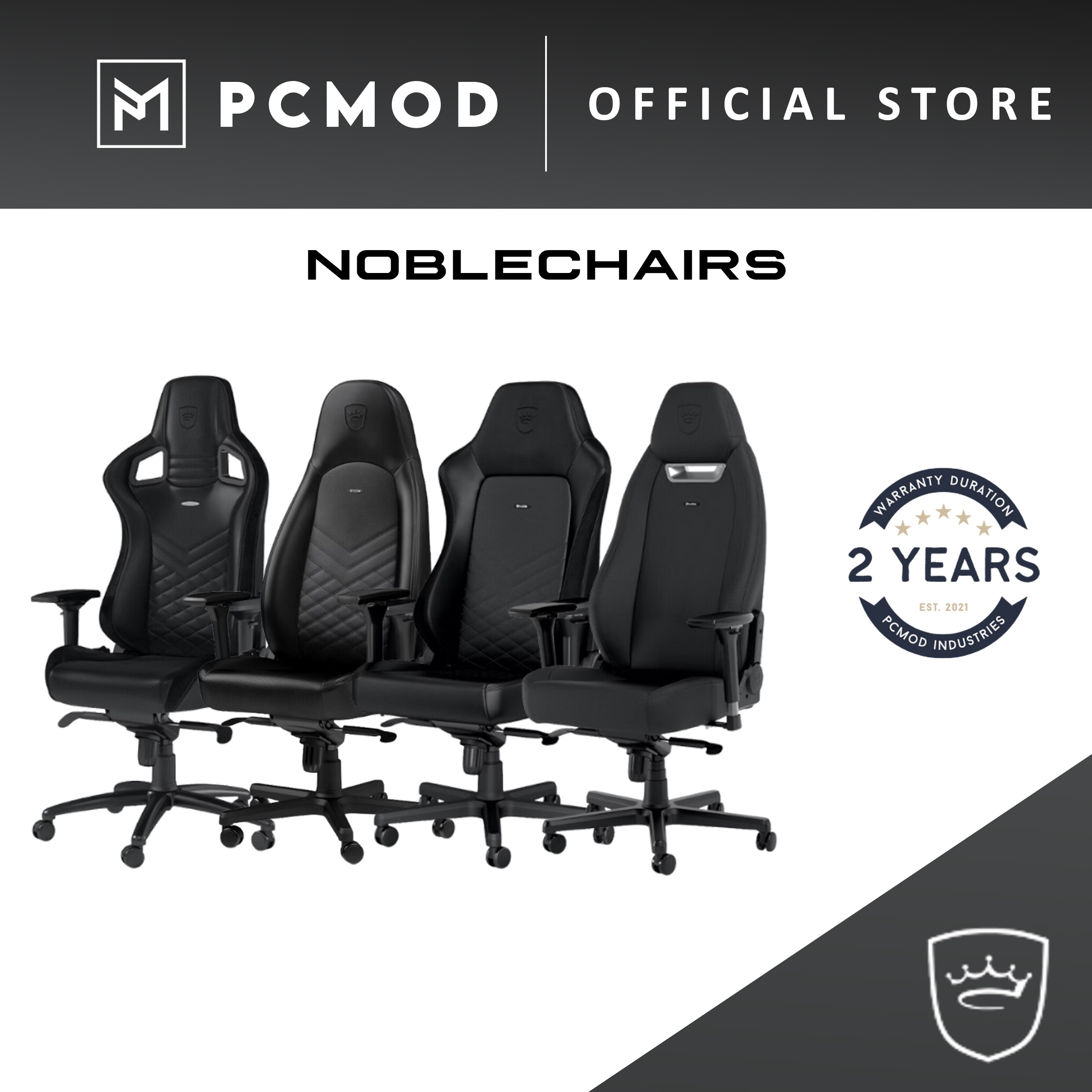 Noblechairs 2021 Gaming Chair Pcmasterrace Icon Ergonomic Chair