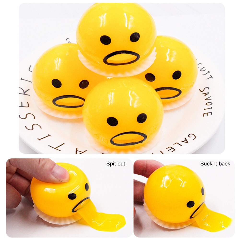 Squeeze Fidget Toys Fruit Banana Soft Bead Bubbles Ball Stress Relief Toy