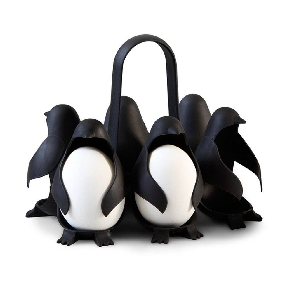 VANESSA 6 PC Mini Breakfast Plastic Penguin Kitchen Tools Egg Cooker