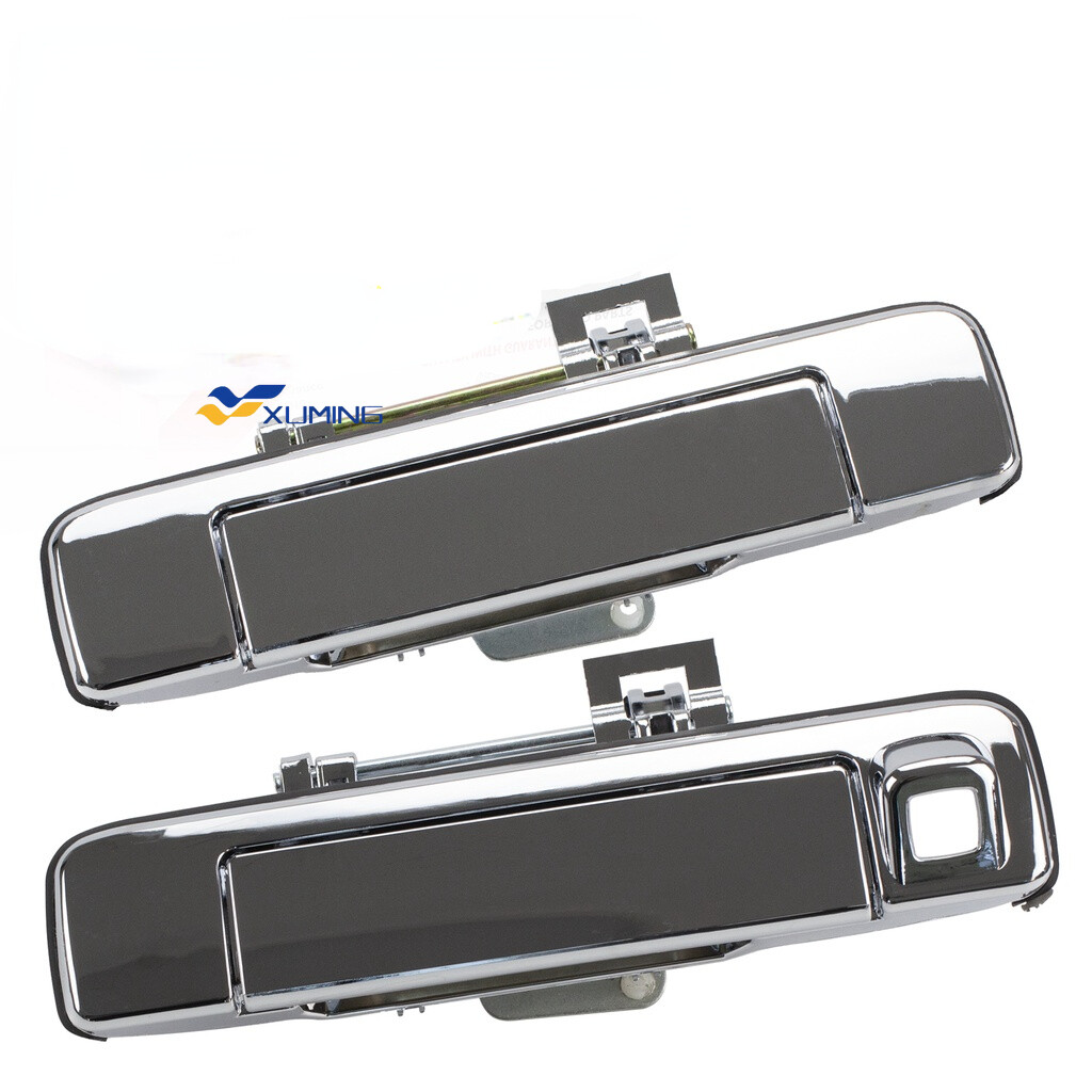 Xuming 1 Chiếc Tay Lái Nắp Ca-pô Phía Sau Isuzu D-max Dmax Tay Nắm Cổng Đuôi Tay Nắm Cốp (Mạ Crôm) 2013-2018 Năm