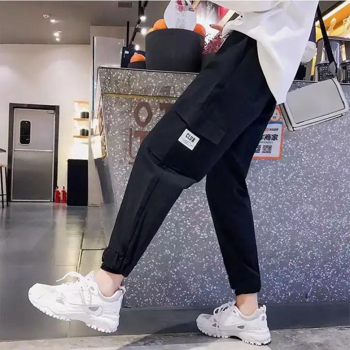 different color cargo pants