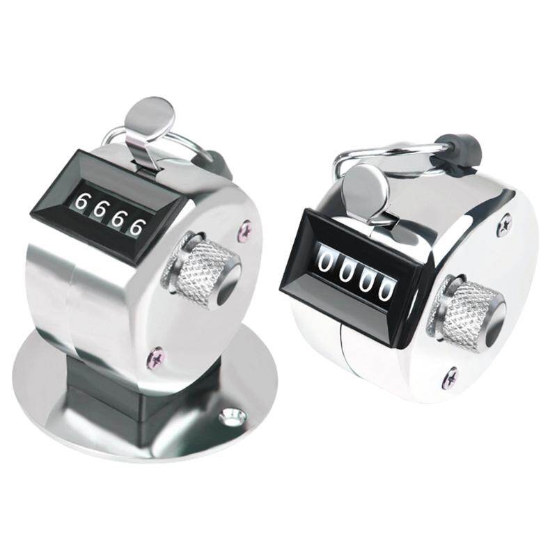 Máy Đếm Cầm Tay Số 4 Chữ Số Cầm Tay Máy Bấm Gôn Cơ Kỹ Thuật Số Bấm Tay Mini