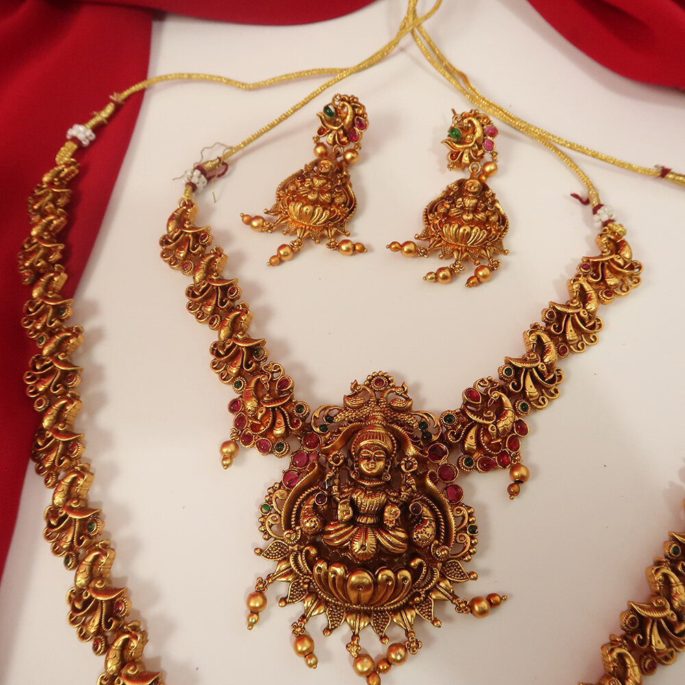 Laxmi Design Premium Temple Choker 
