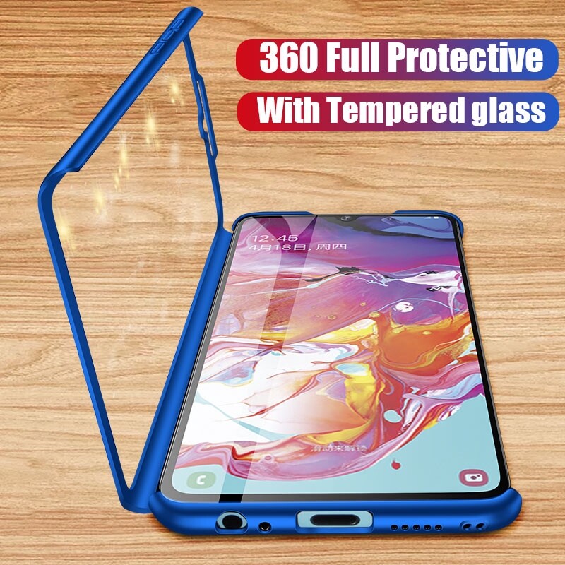 For Huawei Nova 2 Plus Nova 2i Nova 3 Nova 3i Nova Shockproof 360 Degree Full Body Protective Casing Clear Soft TPU Silicone With Tempered Glass