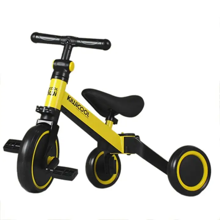 yellow toddler bike