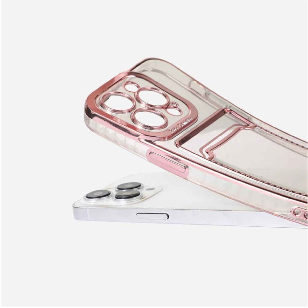 Transparent electroplated for Iphone 11 12 13 Pro Max Shock proof phone case Mobile phone protector for Iphone 13 Pro Max 14 Pro Max Plus
