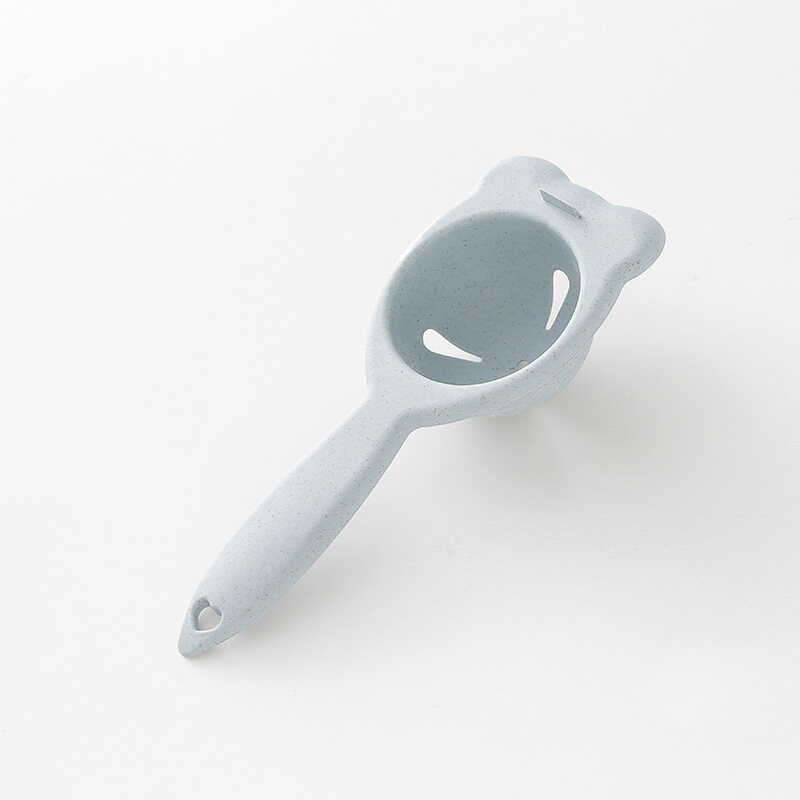 Houseeker Egg Yolk White Separator Wheat Straw Eggs Filter Baking Cooking Accessories