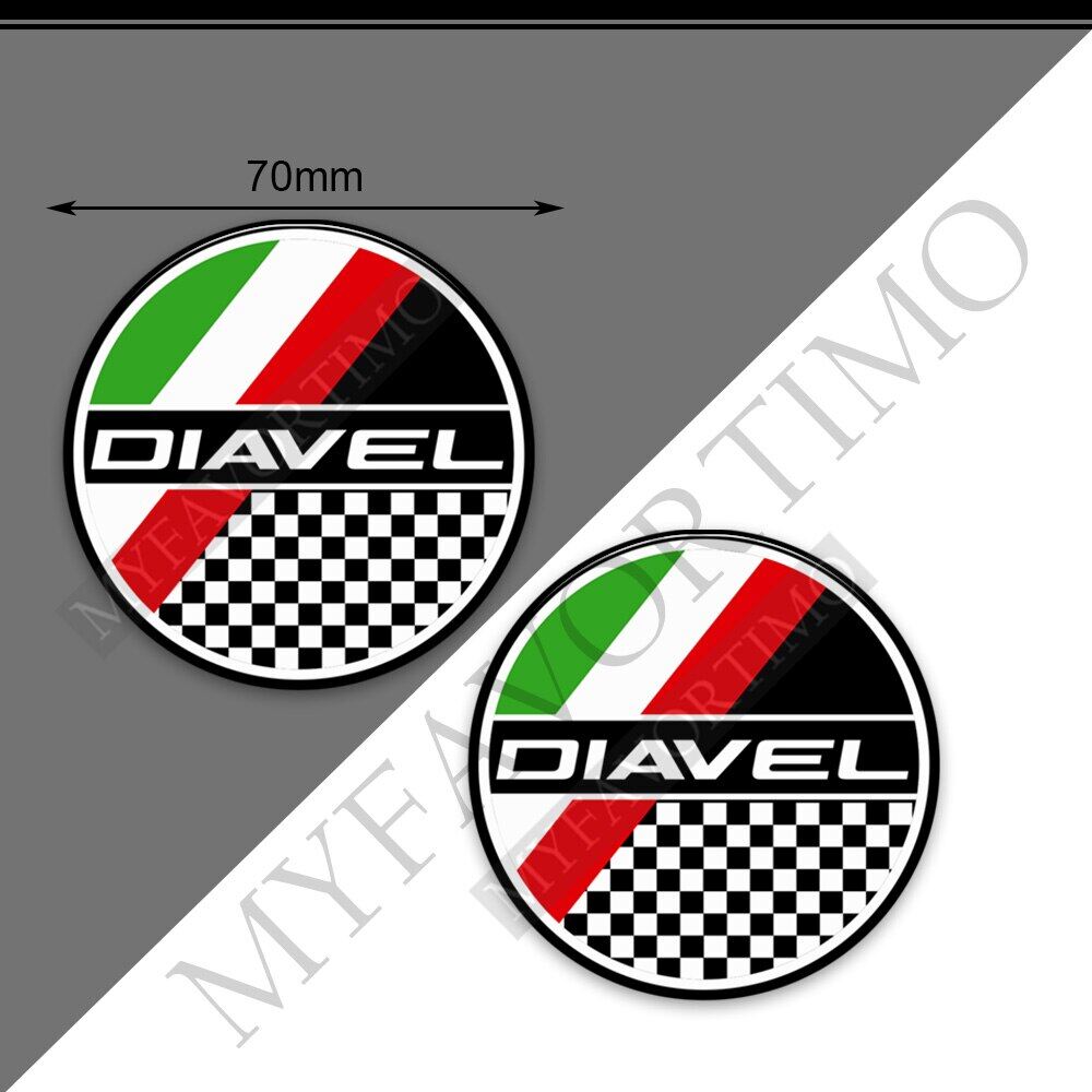 Tank Pad For Ducati Diavel Xdiavel 1260S V2 V4 Protector Fai Motorcycle Stickers Emblem Logo Fender Windshield Handguard