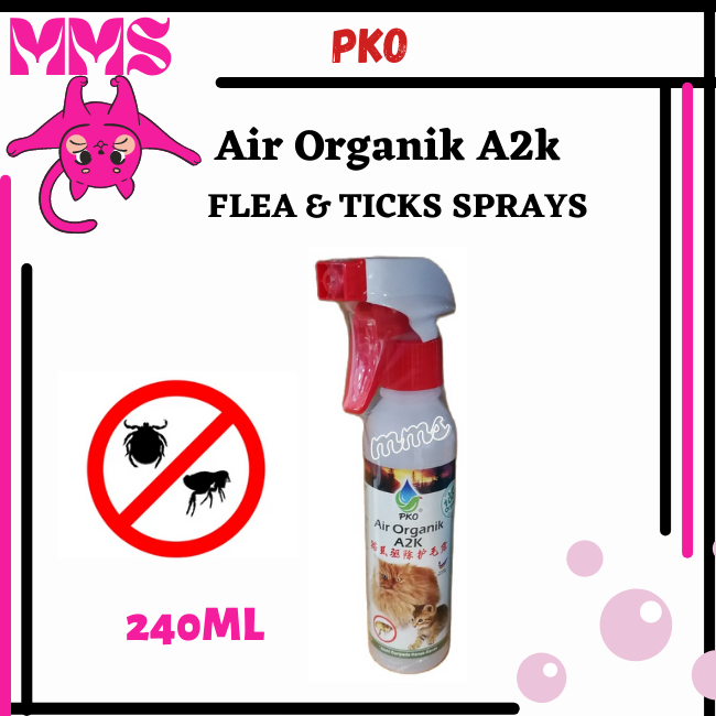 PKO Air Organik A2k Spray Kutu Kucing Flea & Tick Organic Spray