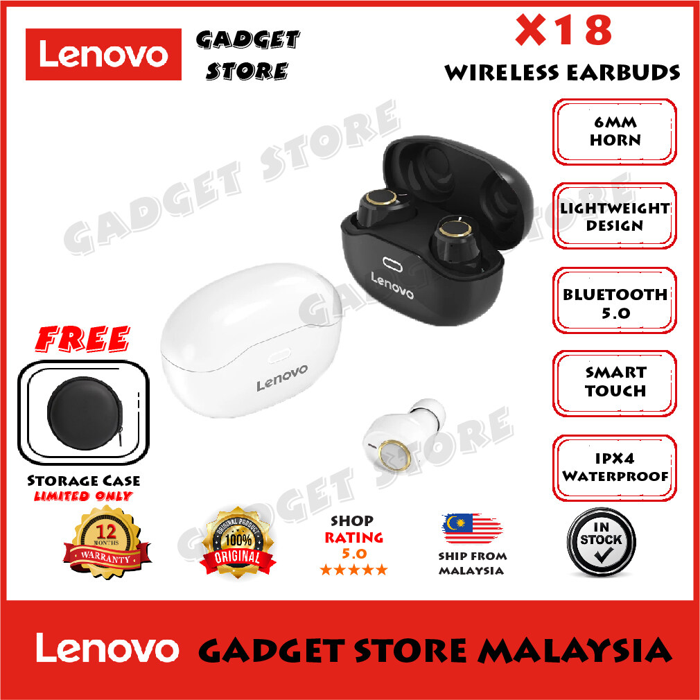 Lenovo earbuds x18 hot sale