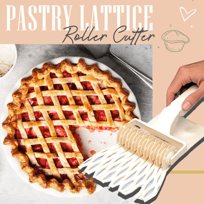 Plastic Mesh Cutter Dough Roller Cutter Pizza Pizza Roller Mesh Cutter Creative Baking Tools