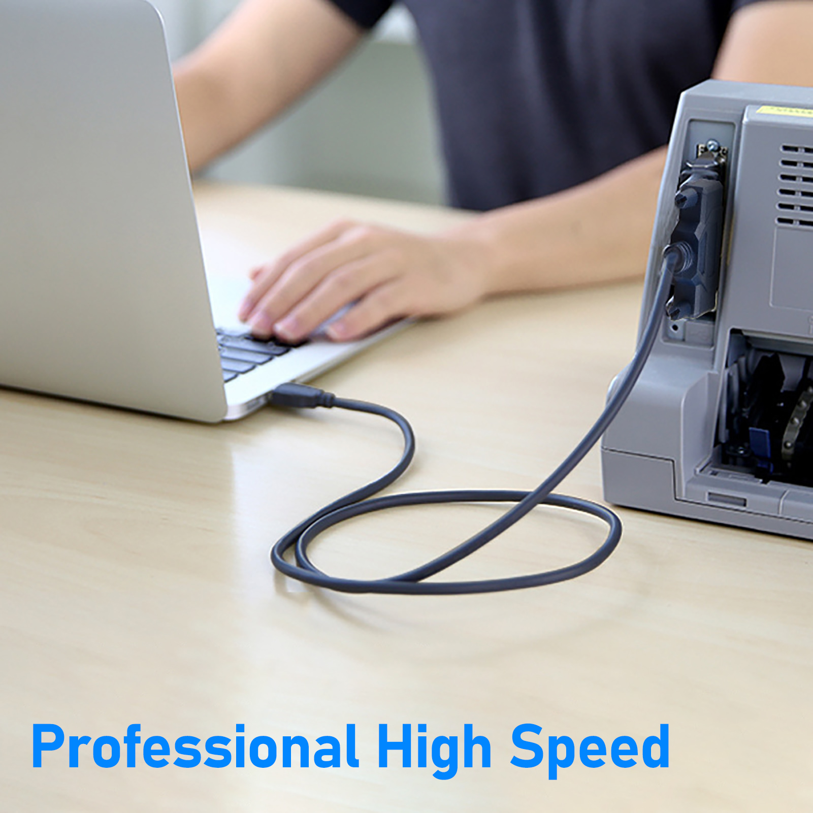 Printer Cable Professional High Speed 1.2m USB to 25 Pin DB25 Parallel Port Printer Connecting Wire for Laptop Printer Adapter Cable