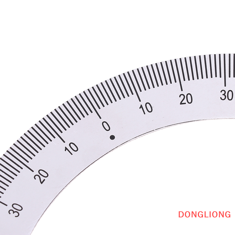 DONGLIONG Angle Plate Scale Ruler 45 Degree Angle Arc Measuring Gauging Tools Caliper