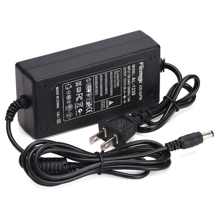 Nguồn 12v 5a adapter ( loại liền dây)