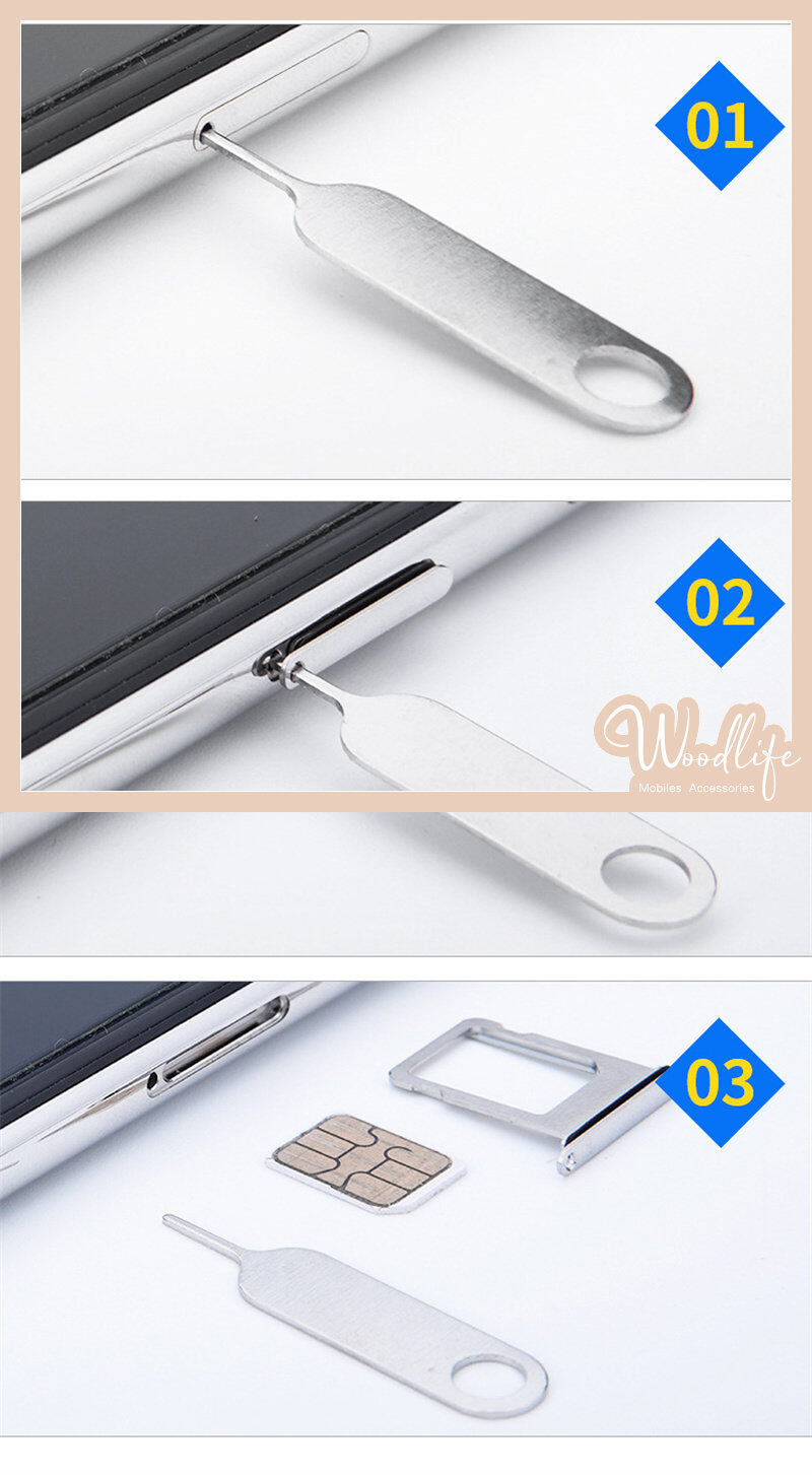 1pc Sim Card Ejector Button Sticker