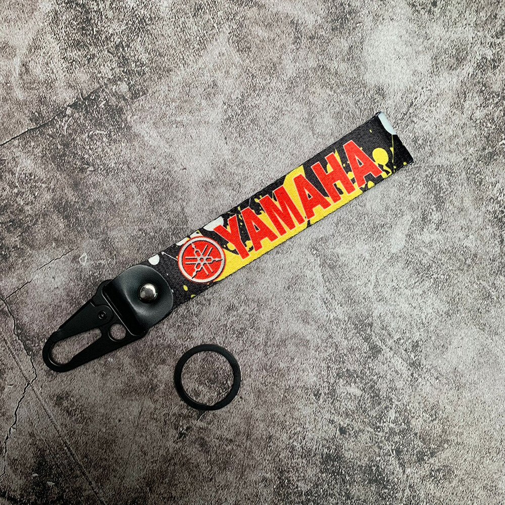 Car KeyChain Durable Key Strap Motorcycle Keyring Phone Lanyard For kawasaki Monster JDM Ninja Yamaha Harley YZF Honda CBR KTM DUKE SUZUKI